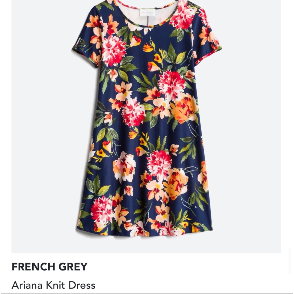 French Grey—Ariana Knit Dress -M